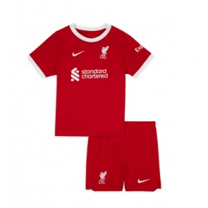 Liverpool Domaci Dres za Dječji 2023-24 Kratak Rukavima (+ kratke hlače)